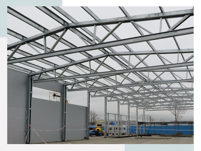 Строительство складов в Приморско-Ахтарск от 608 руб. за м²