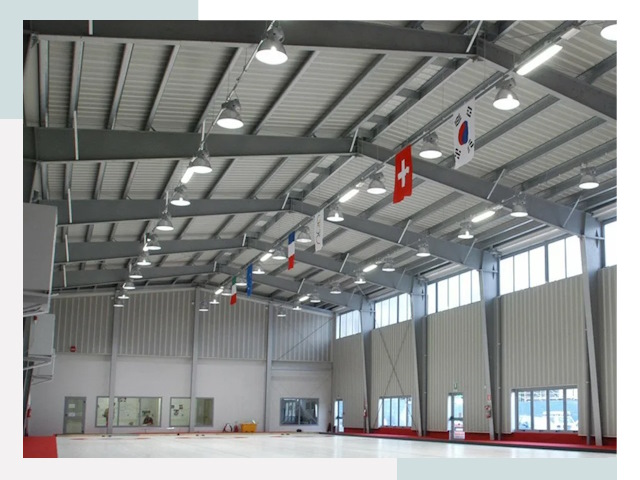 Строительство спортзалов в Приморско-Ахтарск от 608 руб. за м²