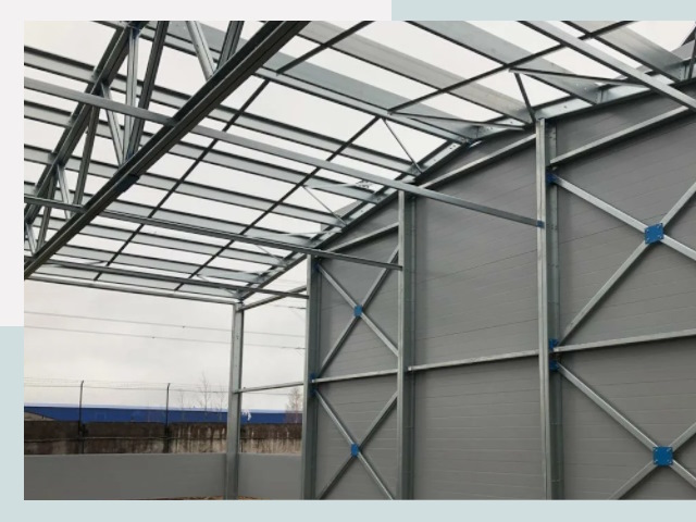 Каркасные ангары от СтальСтрой-Прр по цене от 608 руб.