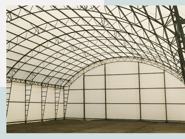 Арочные ангары от 608 руб. в Приморско-Ахтарск и Краснодарский край