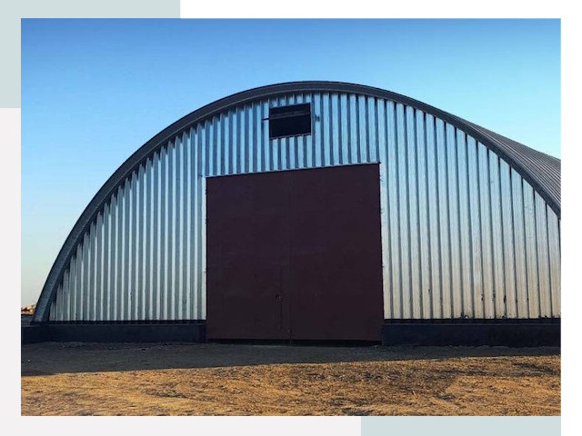 Арочные ангары в Приморско-ахтарске