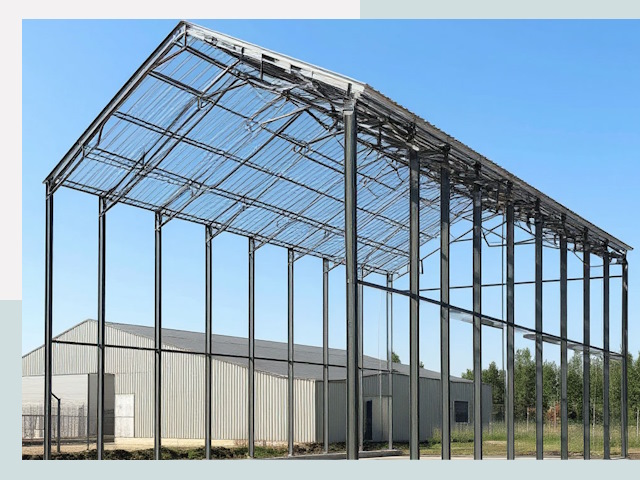 Прямо стенные ангары от СтальСтрой-Прр по цене 608 руб.