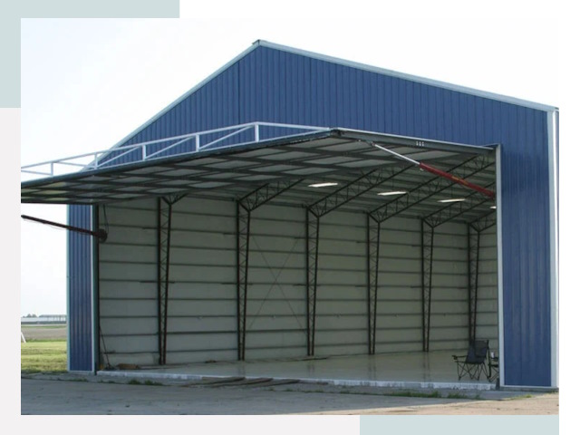 Прямо стенные ангары в Приморско-ахтарске