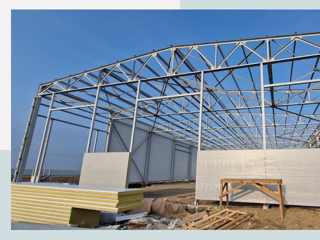 Утепленные ангары в Приморско-Ахтарск от 608 руб. за м²