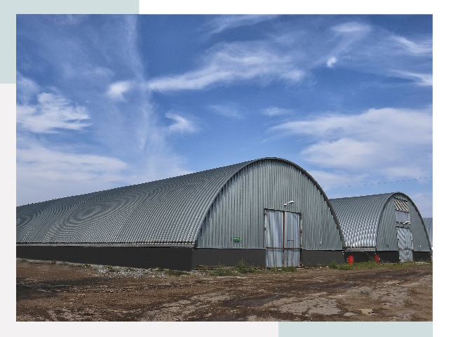 Сборные ангары в Приморско-ахтарске