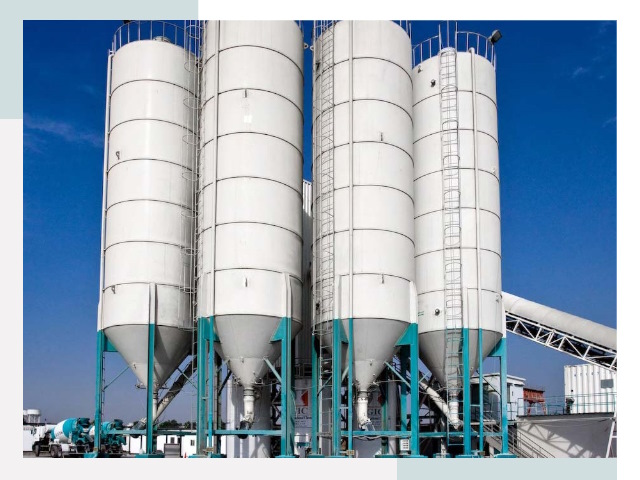 Строительство цементных силосов в Приморско-ахтарске
