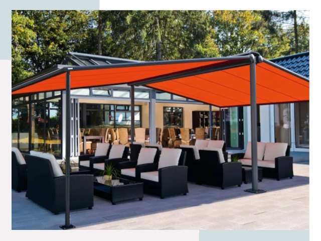 Навесы для кафе и ресторанов в Приморско-ахтарске