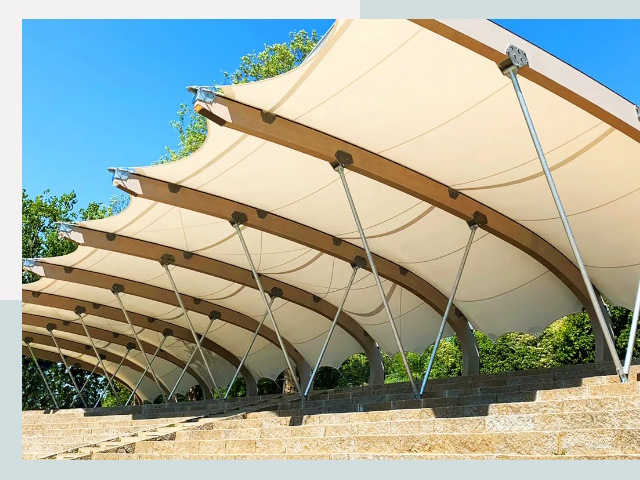 Мембранные конструкции в Приморско-Ахтарск от 608 руб. за м2