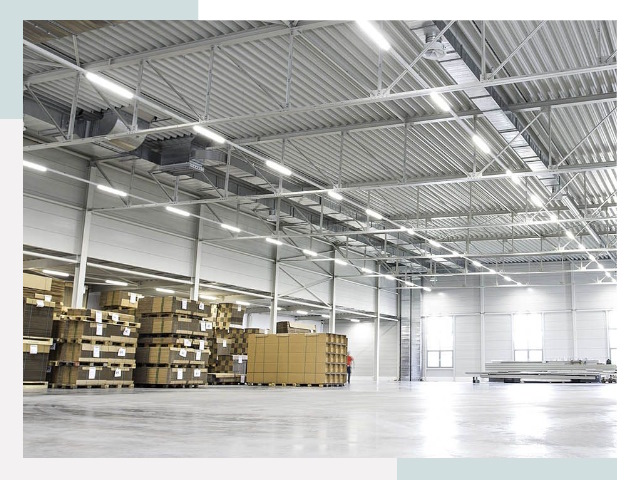 Освещение ангаров в Приморско-ахтарске