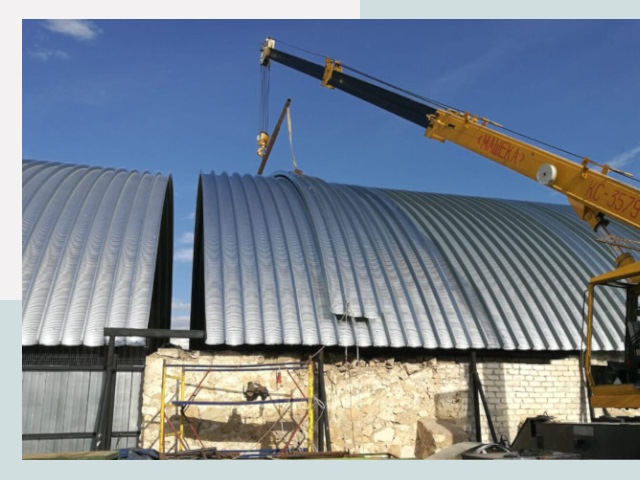 Реконструкция ангаров в Приморско-ахтарске от 608 руб.