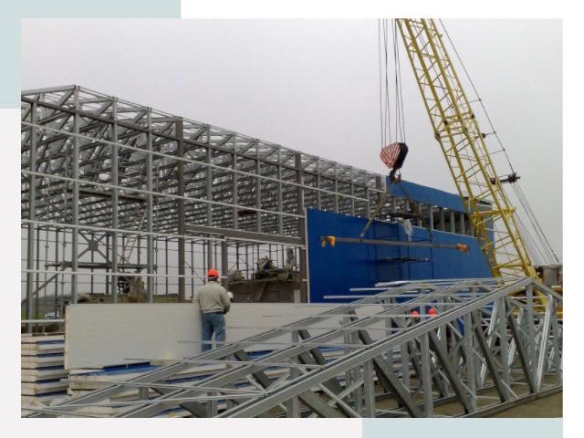 Монтаж ангаров в Приморско-ахтарске