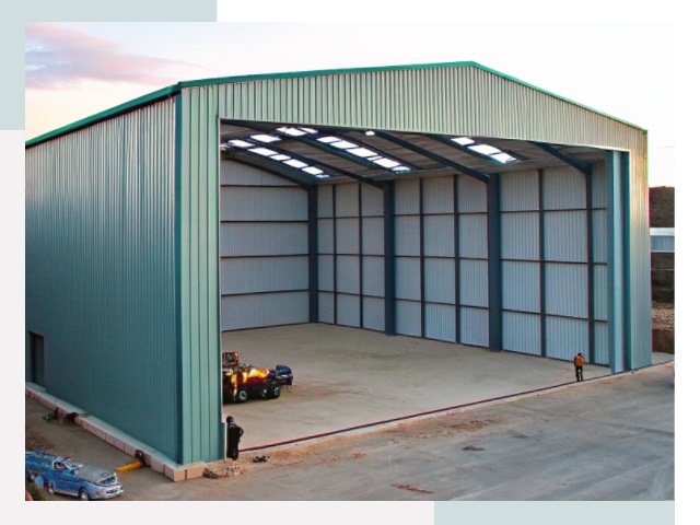 Строительство ангаров в Приморско-ахтарске