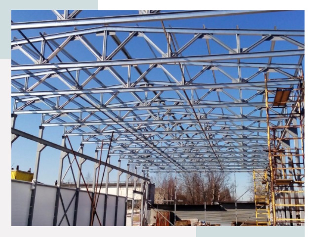 Металлокаркасы для складов в Приморско-ахтарске