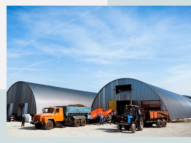 Ангары для спецтехники в Приморско-ахтарске